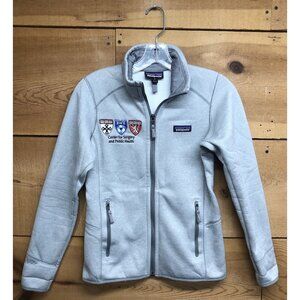 Patagonia Full Zip Center For Surgery & Public Health Jacket Womens Size XS Gray